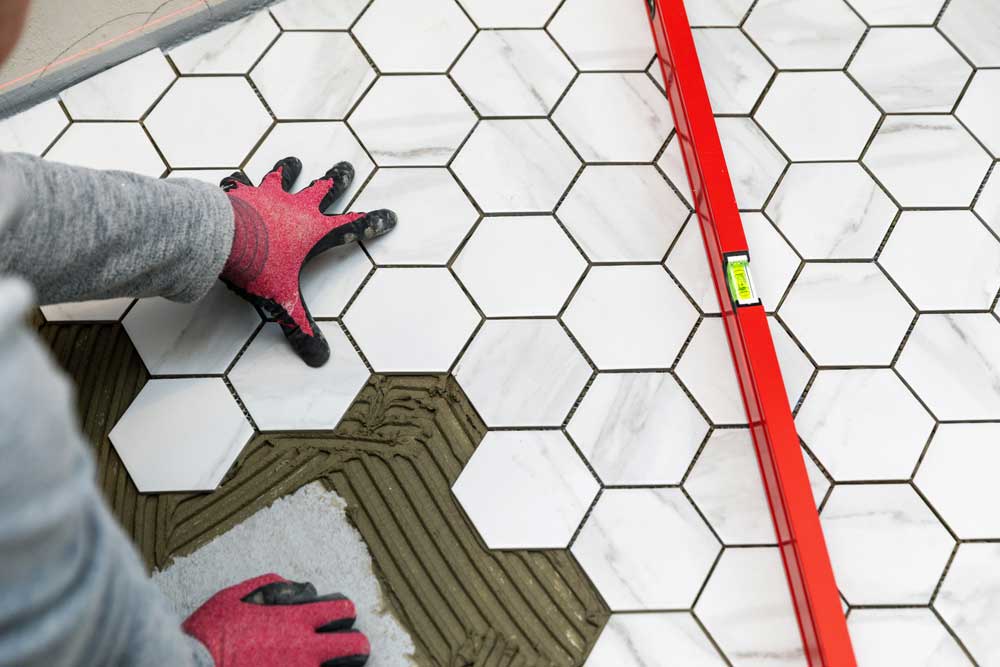 Installing Floor Tile